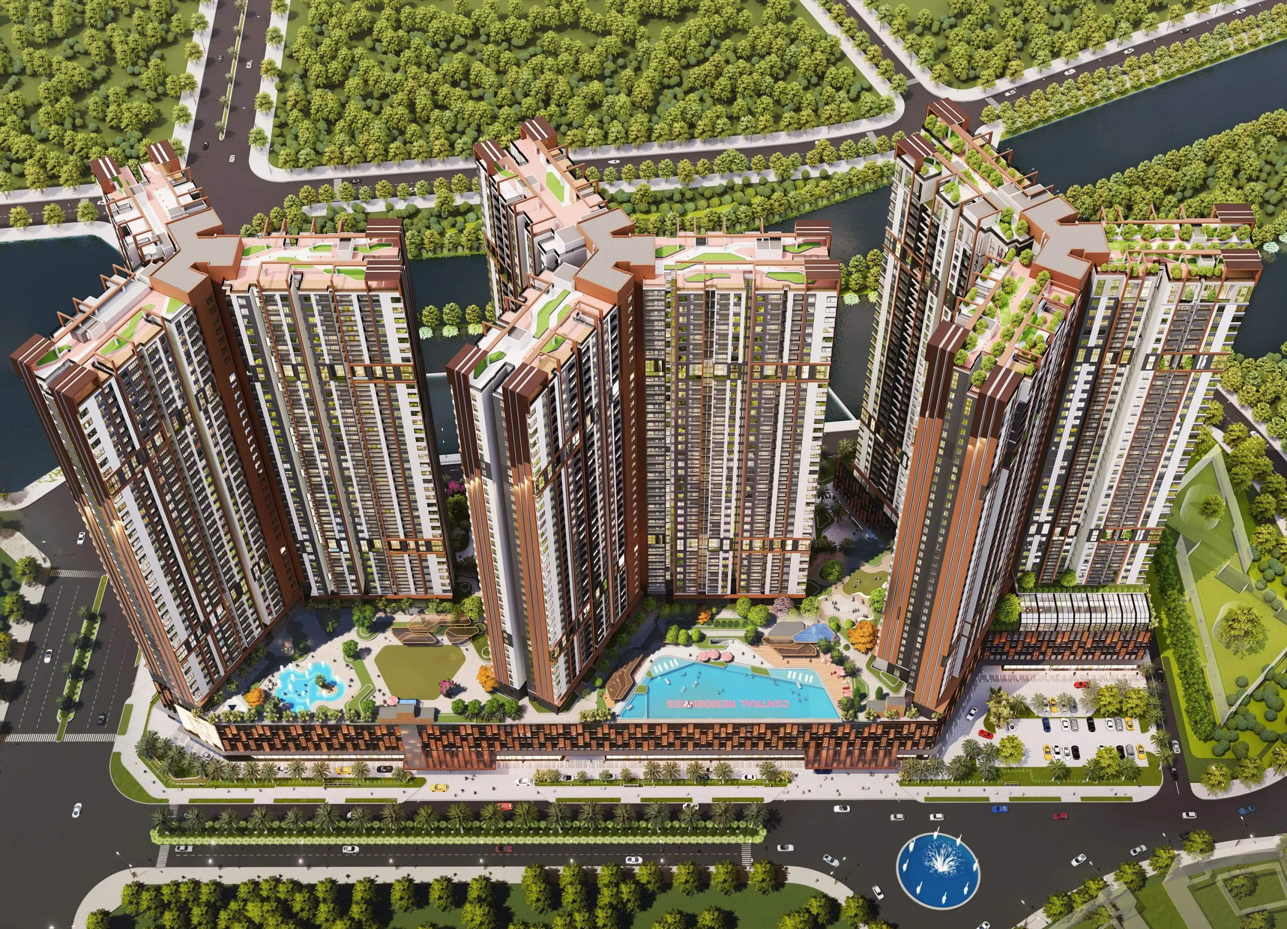 Ibstac Architects & Planners — Dự án Chung cư Central Residence Gamuda