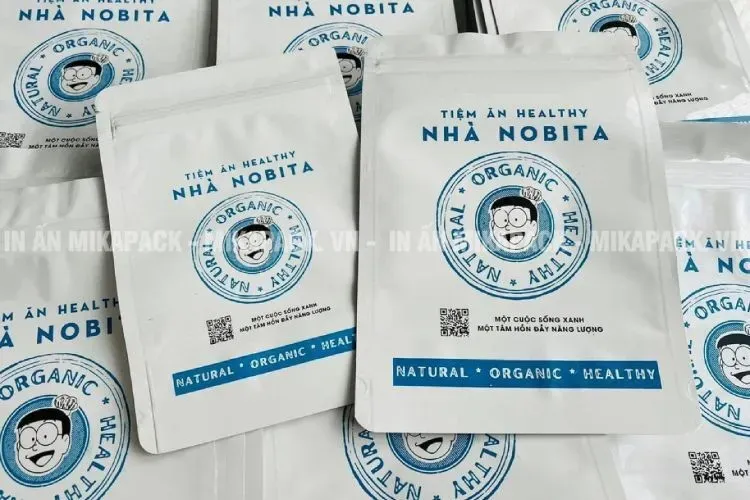 Mikapack nhận in bao bì nhựa số lượng ít các mẫu túi zip màng ghép đẹp mắt