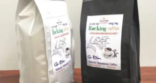 In tem nhãn cà phê Bình Dương