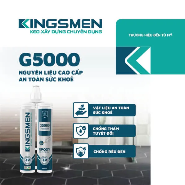Kingsmen G5000 là sự lựa chọn an toàn cho sức khỏe gia đình nhờ khả năng kháng khuẩn vượt trội