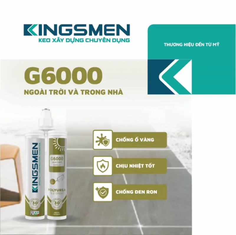 Kingsmen G6000 bền bỉ trước mọi điều kiện thời tiết khắc nghiệt từ trong nhà ra đến ngoài sân