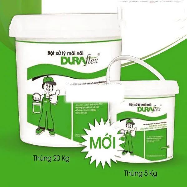 Keo xử lý mối nối chuyên dụng cho tấm Duraflex chống nứt mạch, tăng khả năng liên kết