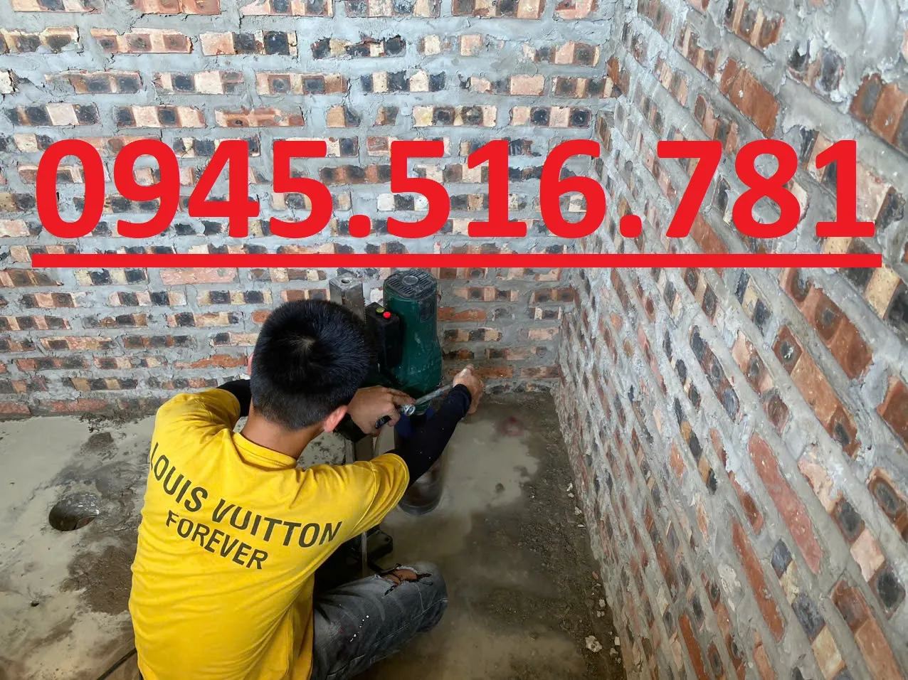 khoan rút lõi bê tông hà nội giá rẻ