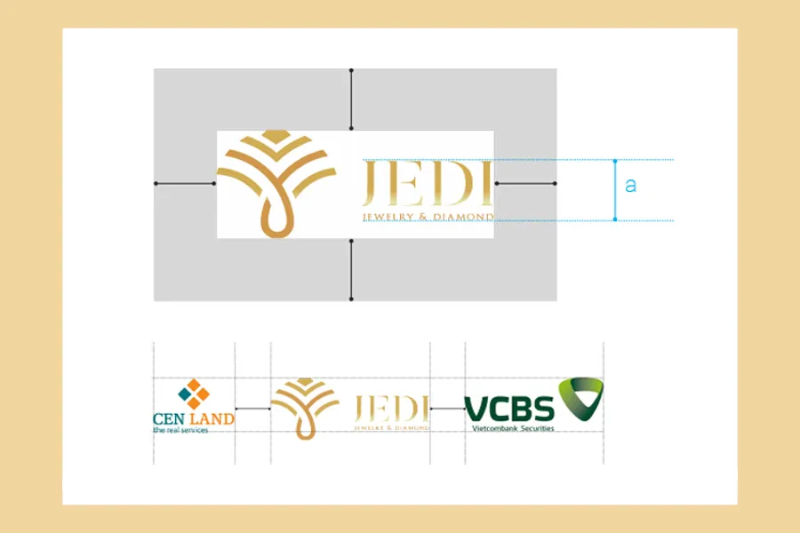 khoáº£ng cÃ¡ch an toÃ n trong quy chuáº©n logo