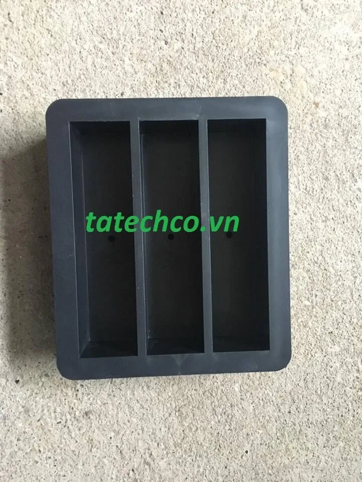 Khuôn đúc mẫu vữa xi măng nhựa ABS 40x40x160mm