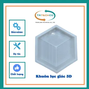 Khuôn đúc gạch lục giác 3D