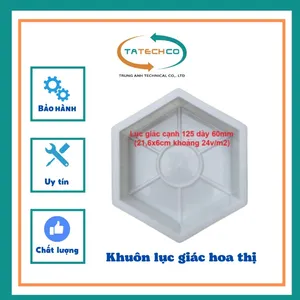 Khuôn đúc gạch lục giác hoa