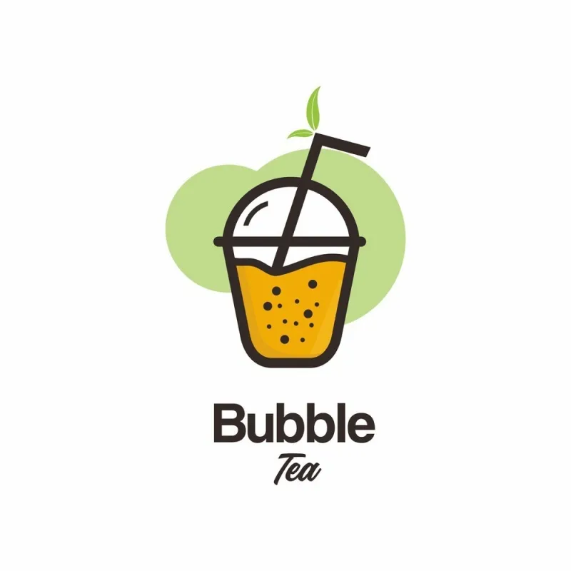 mẫu logo trà sữa