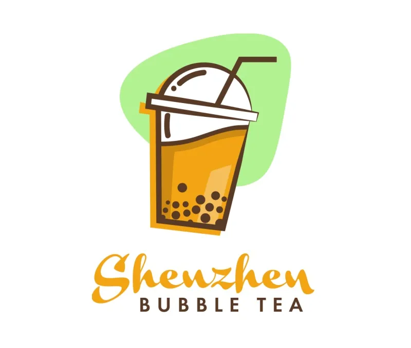 mẫu logo trà sữa