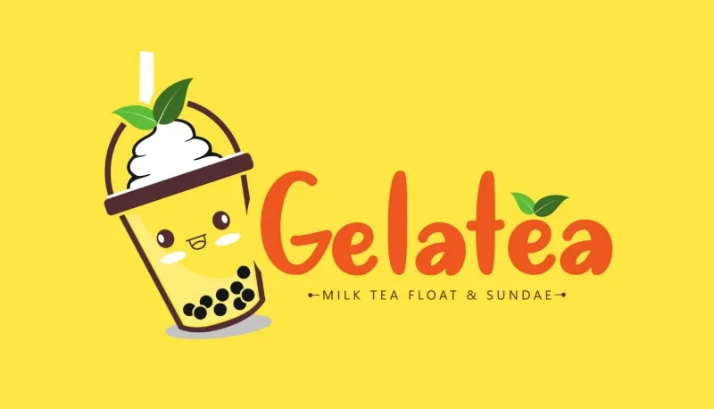 mẫu logo trà sữa