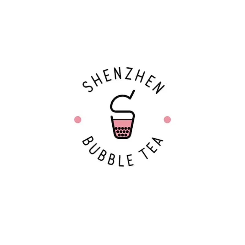 mẫu logo trà sữa