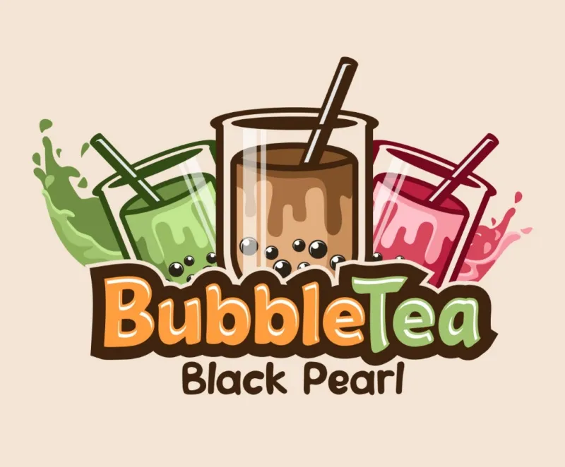 mẫu logo trà sữa