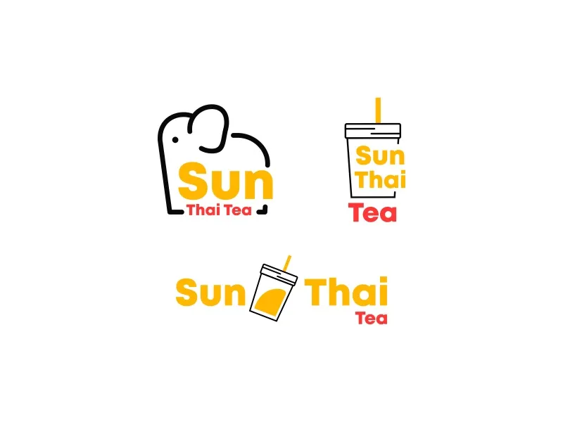 mẫu logo trà sữa