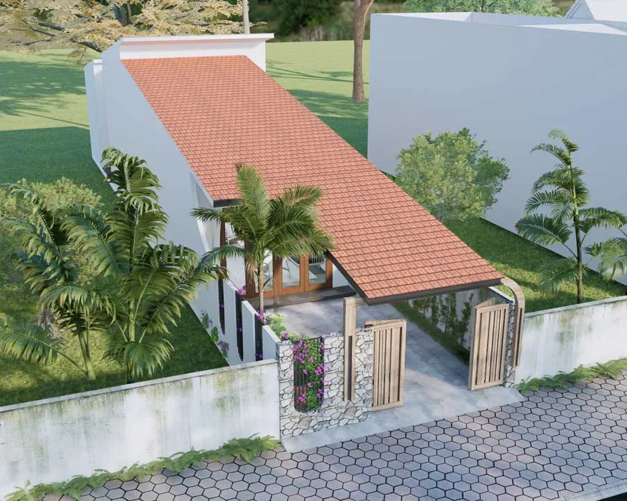 Mẫu nhà cấp 4 đẹp giá rẻ 100 triệu 50m2