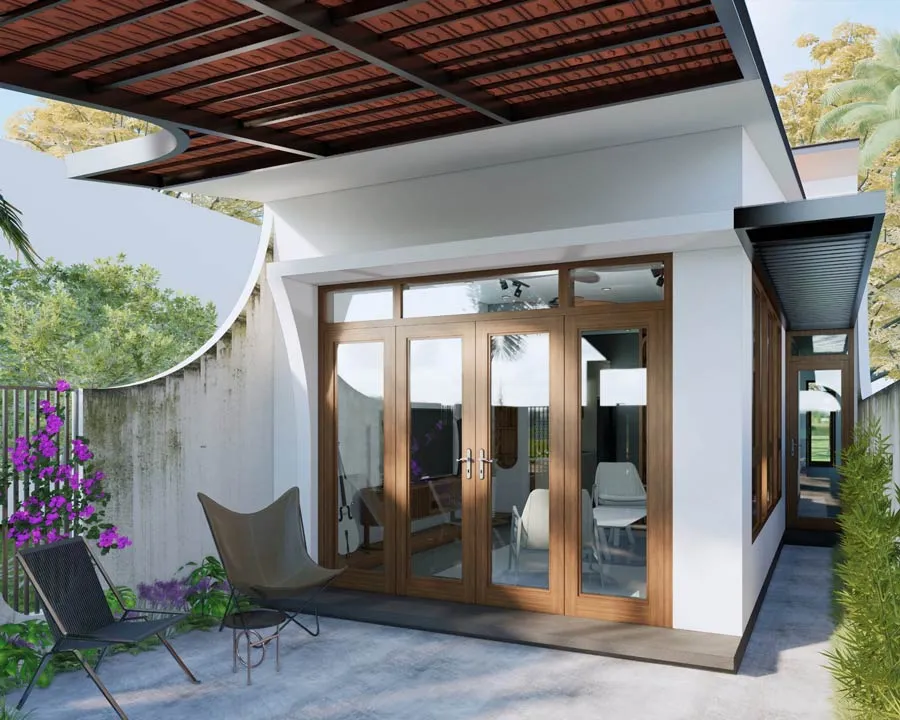 Mẫu nhà cấp 4 đẹp giá rẻ 100 triệu 50m2