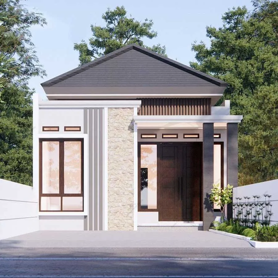 Mẫu nhà cấp 4 dưới 100 triệu có gác lửng