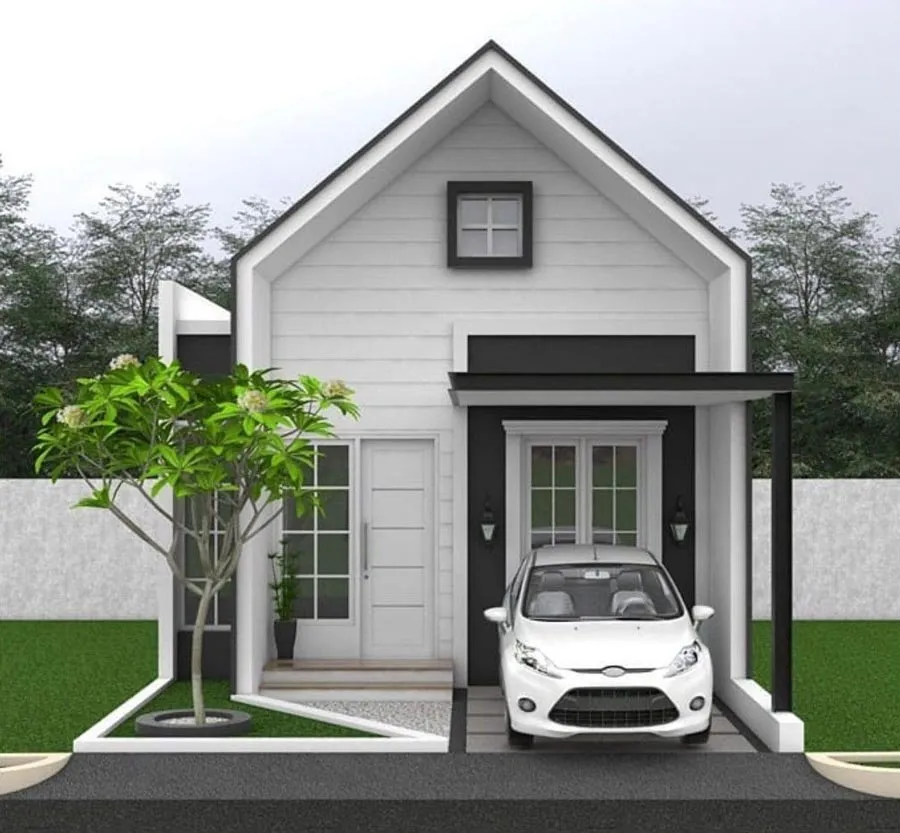 Mẫu thiết kế nhà cấp 4 đẹp 100 triệu kiểu nhà ống