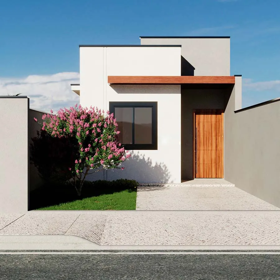 Mẫu nhà cấp 4 đẹp giá rẻ 100 triệu tối giản