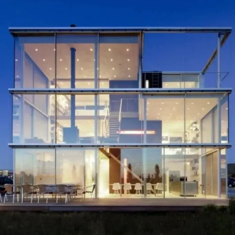 mẫu nhà tiền chế 3 tầng hiện đại