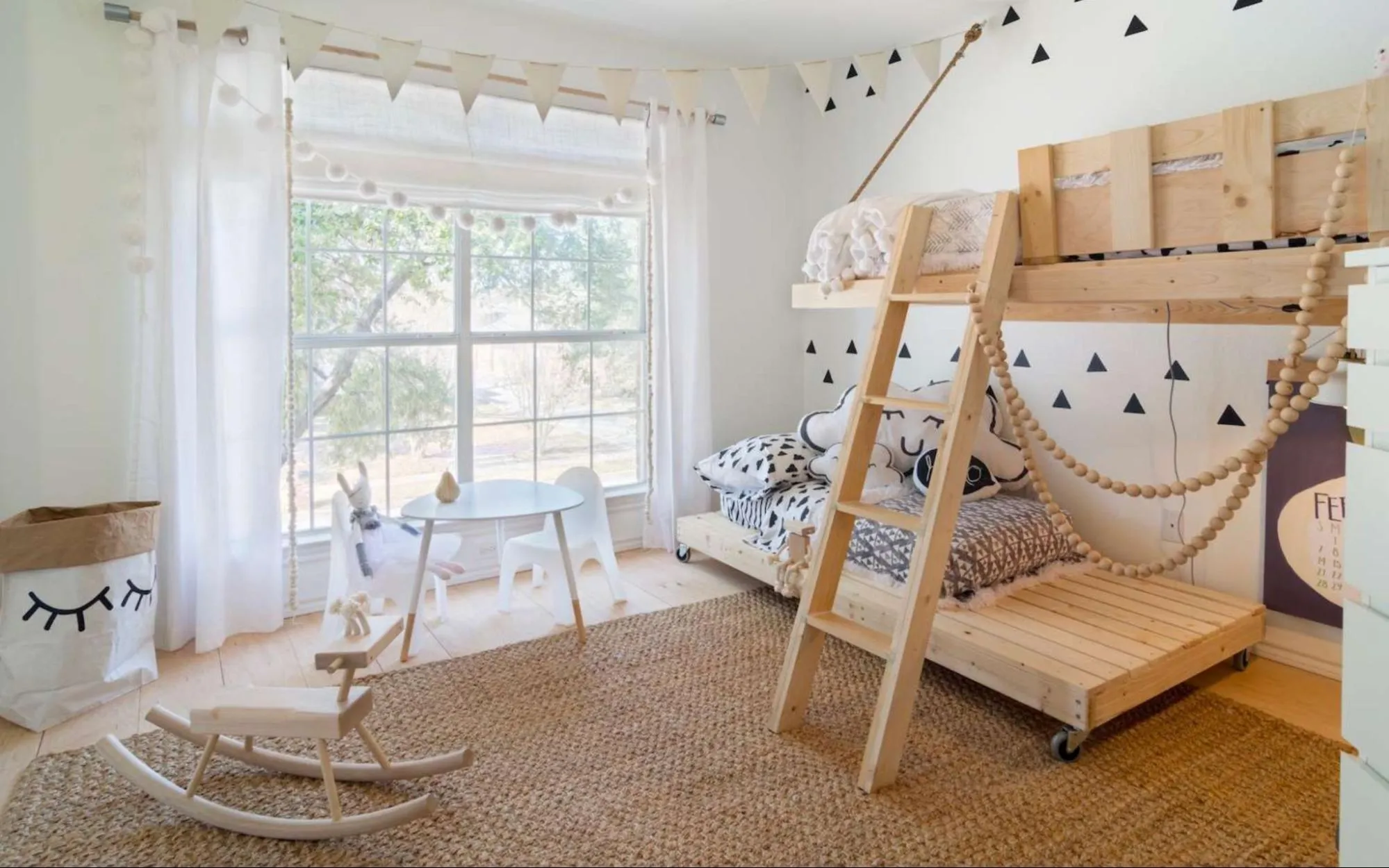 mẫu nội thất phòng ngủ đẹp cho bé gái