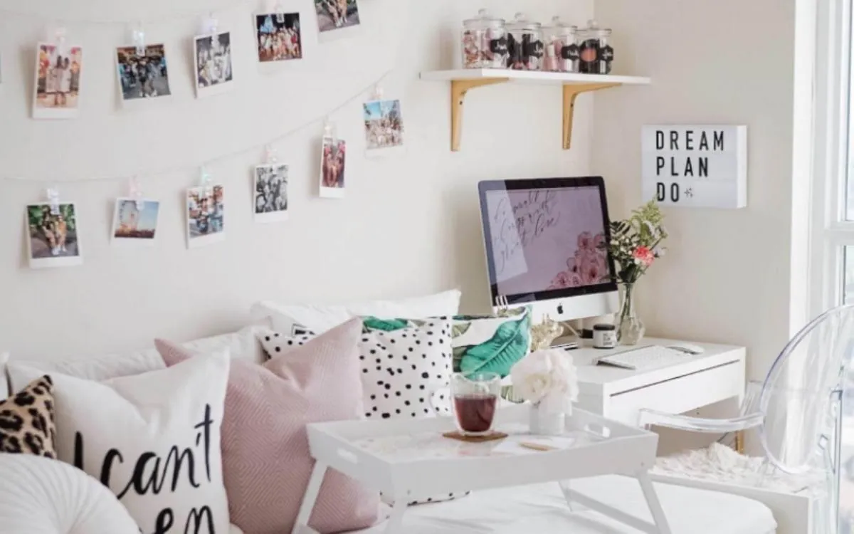 mau phong ngu cho be gai