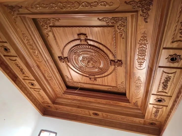 Trần gỗ công nghiệp