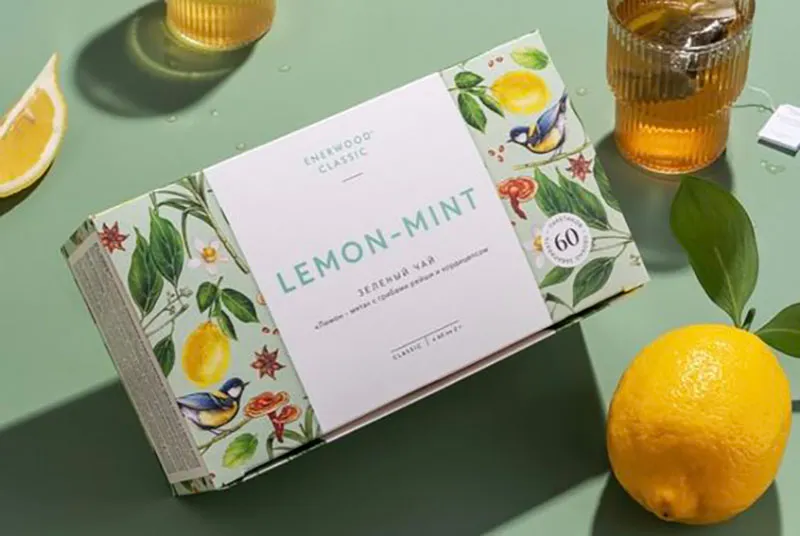 Mẫu thiết kế hộp đựng trà mang phong cách tối giản và tinh tế