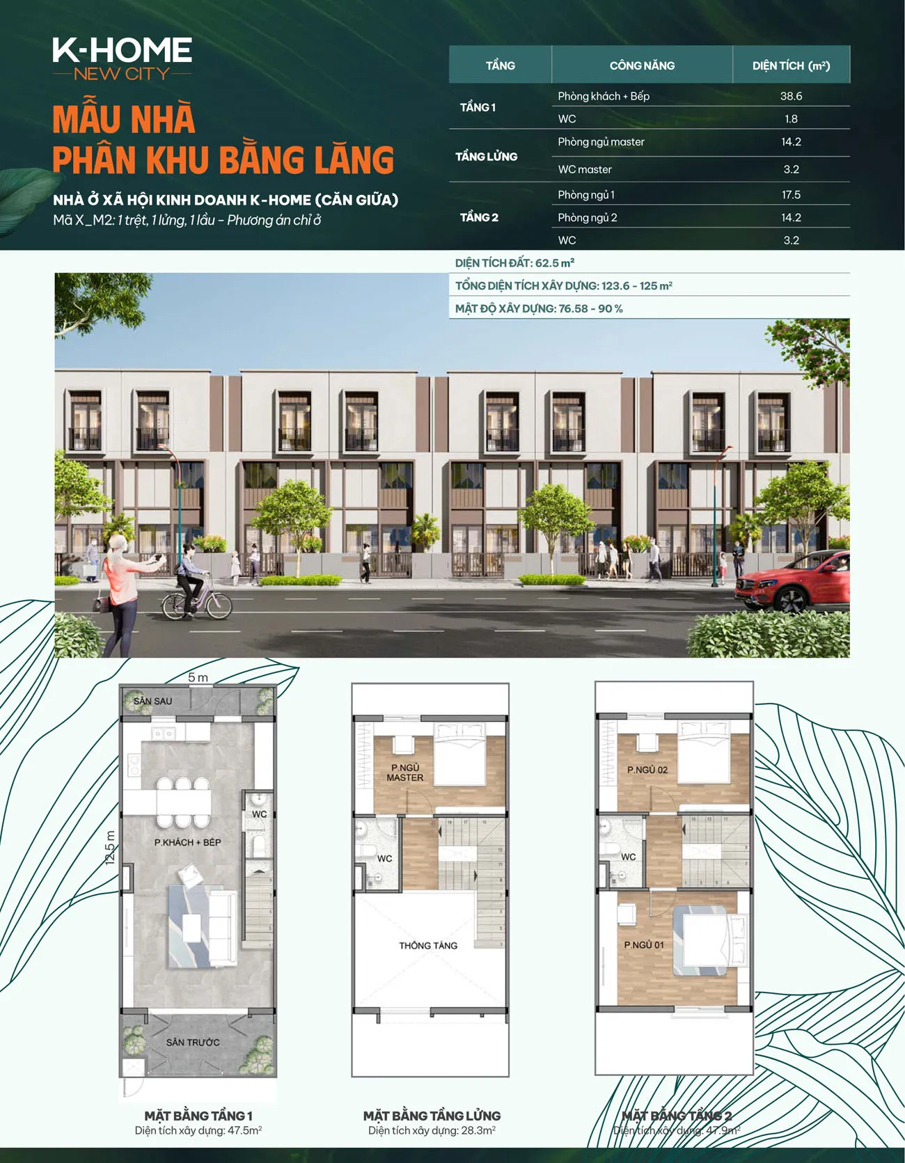 NHÀ Ở XÃ HỘI KINH DOANH K-HOME (CĂN GIỮA)