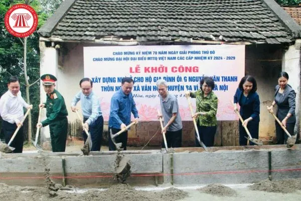 Tải mẫu thông báo khởi công xây dựng nhà ở cập nhật mới nhất 2025? Điều kiện khởi công?