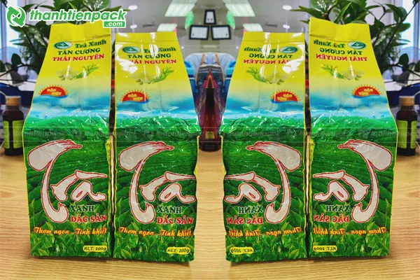 Cấu tạo các lớp màng trong mẫu túi chè hút chân không