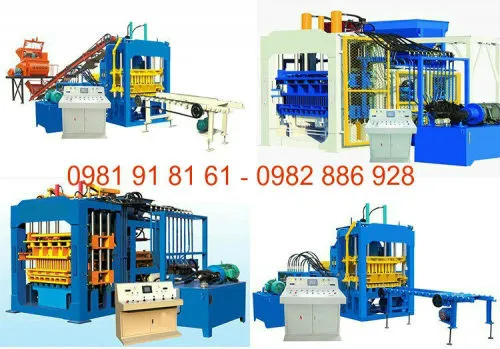 Máy đóng gạch xi măng tự động sử dụng hệ thống thủy lực mạnh mẽ cho chất lượng gạch vượt trội