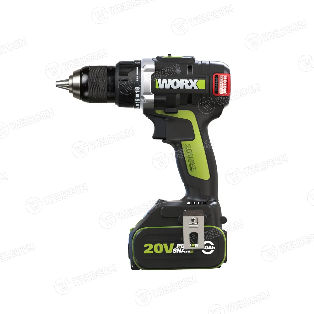 Máy khoan vặn vít dùng pin Li-ion 20V WU185.1 - Worx Green