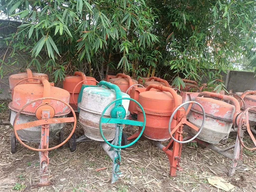 máy trộn bê tông cũ đã qua sử dụng tại công ty Thiên Phú