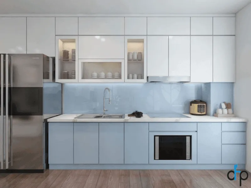 Nên làm tủ bếp bằng vật liệu gì - Tủ bếp chống mối mọt