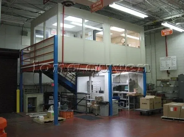 Kiểu nhà xưởng 200m2 kết hợp văn phòng