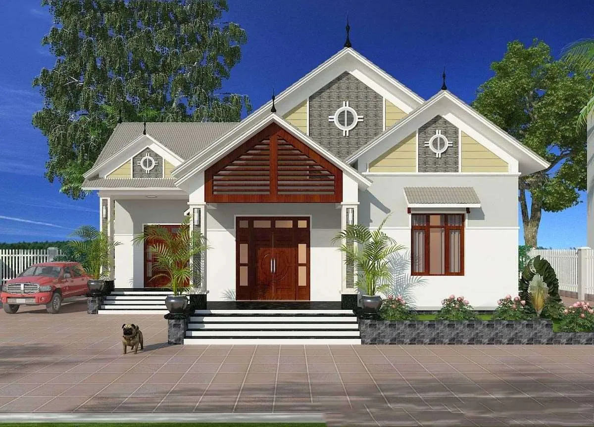 Chi phí xây dựng nhà cấp 4 50m2 mái Thái