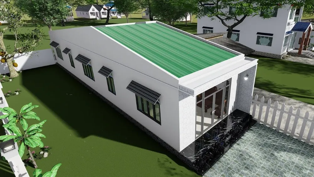 Chi phí xây dựng nhà cấp 4 50m2 mái tôn