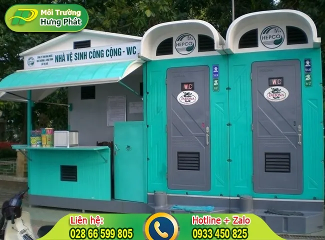 Công trình vệ sinh được thực hiện bởi đội ngũ thợ lành nghề đảm bảo độ bền kết cấu