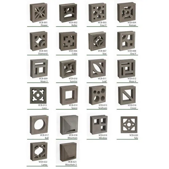 Các mẫu gạch thông gió đa dạng về kiểu dáng và hoa văn mang lại nhiều lựa chọn cho kiến trúc sư