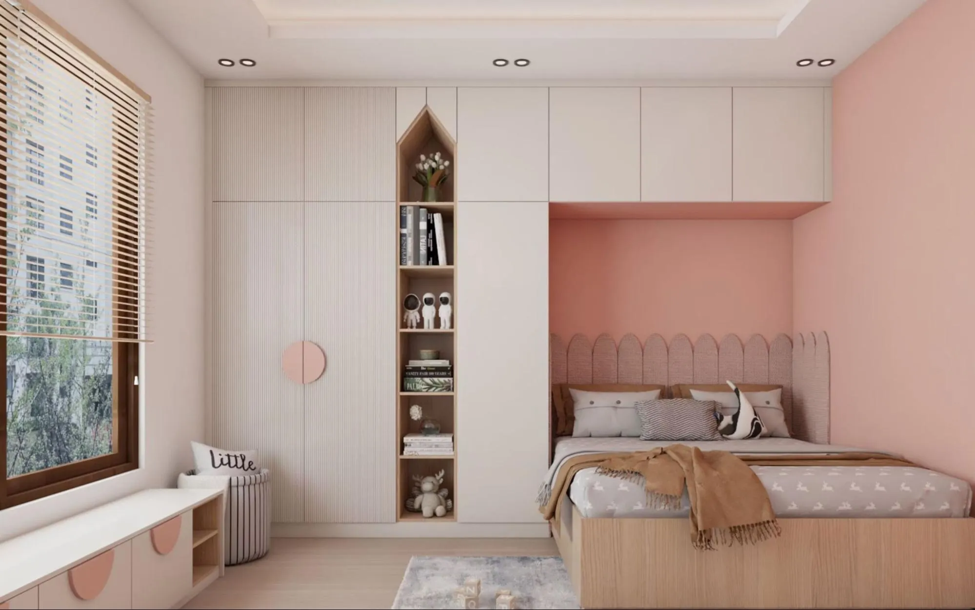 nội thất phòng ngủ dành cho bé gái