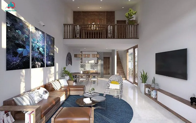 Nội thất xây nhà cấp 4 50m2