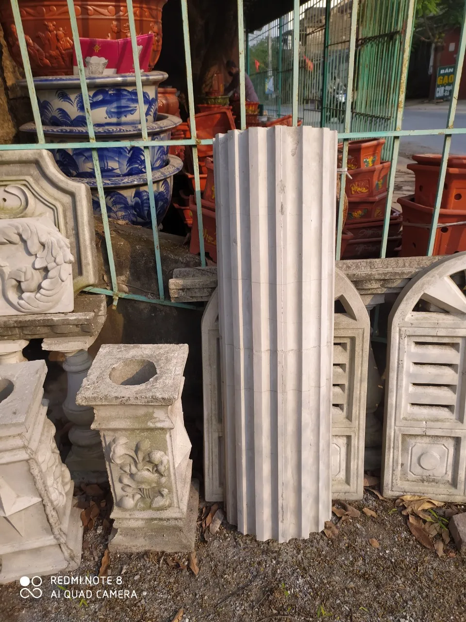 Hoa văn cổ điển trên xi măng