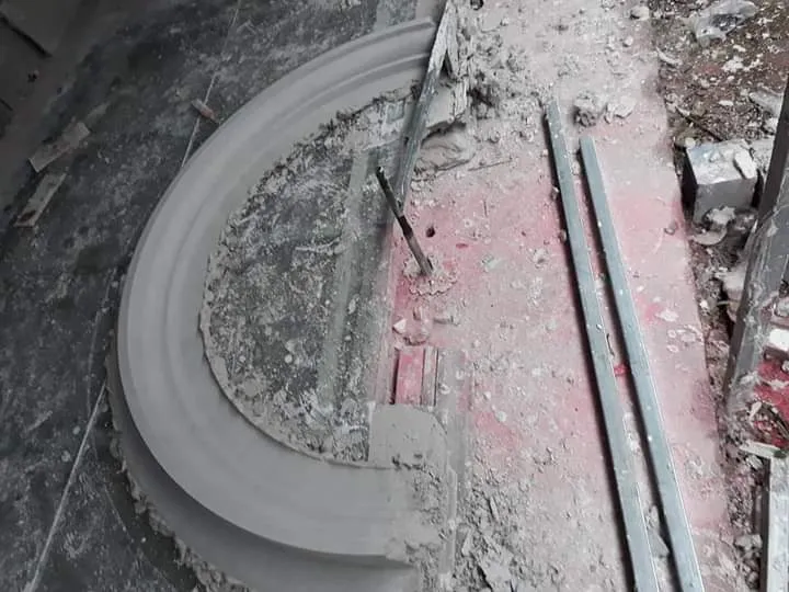 Hình ảnh thực tế phào chỉ xi măng đúc sẵn