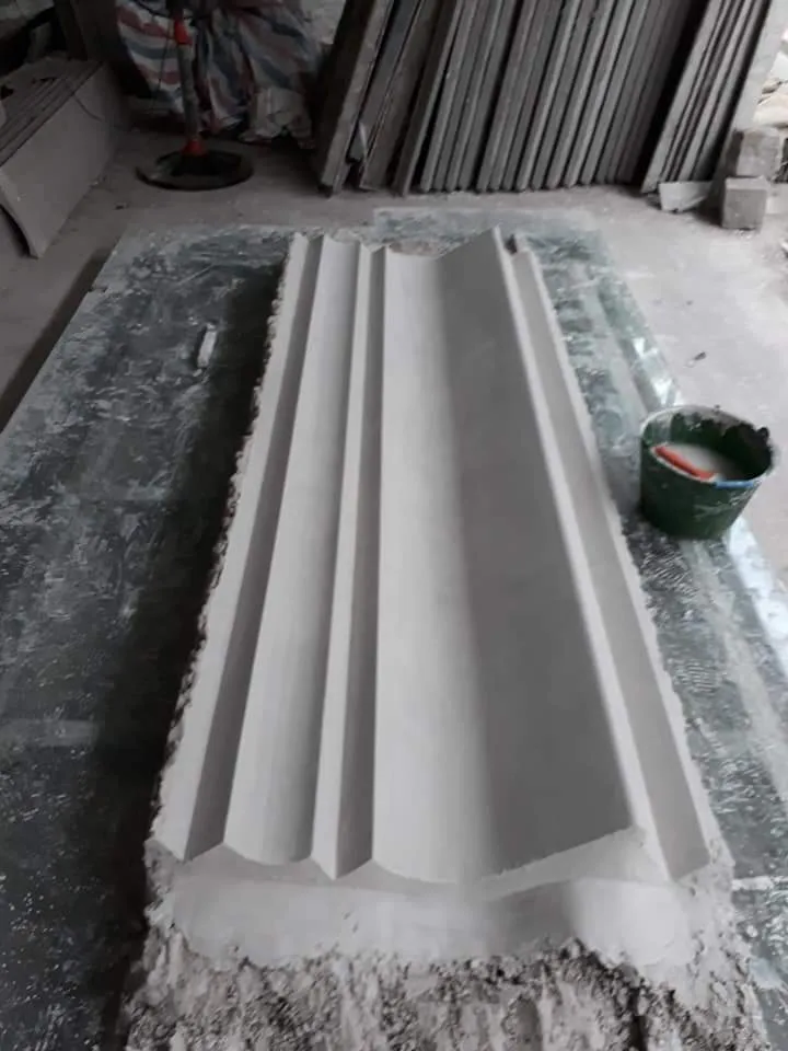 Mẫu phào chỉ xi măng đúc sẵn cho kiến trúc ngoai thất