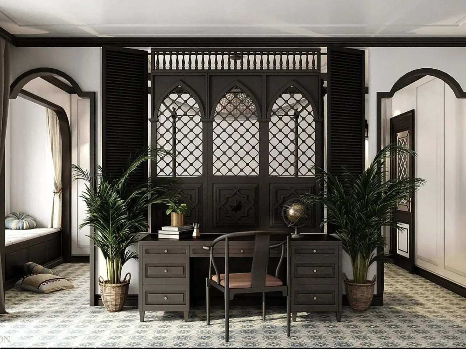 Con tiá»‡n Ä‘Æ°á»£c sá»­ dá»¥ng lÃ m Ä‘iá»ƒm nháº¥n trÃªn tÆ°á»ng