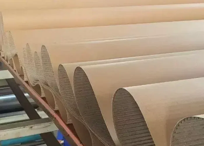 Keo dán tinh bột sắn giúp tăng độ liên kết giữa các lớp sóng