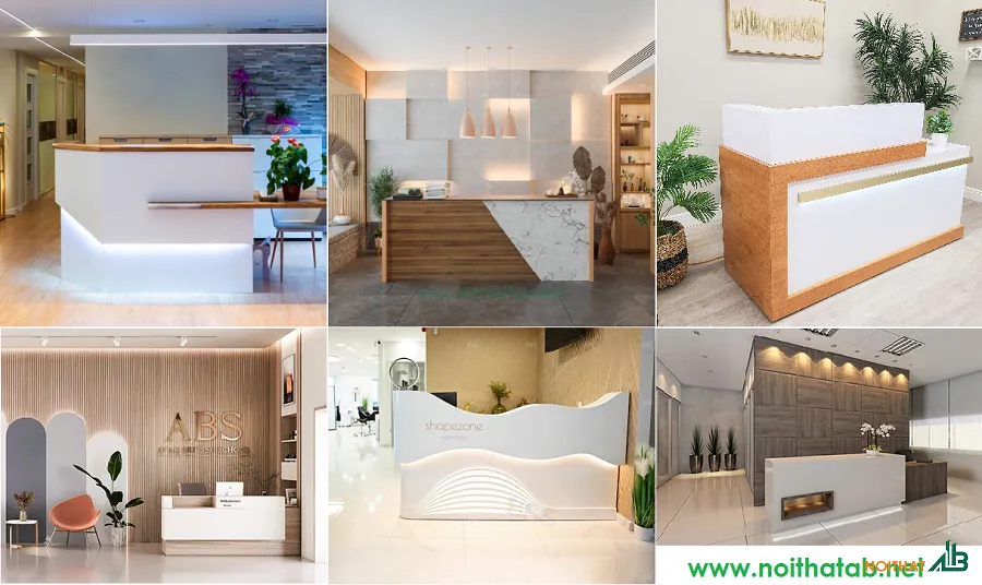 Quáº§y lá»… tÃ¢n spa Ä'áº¹p bá» n ráº»