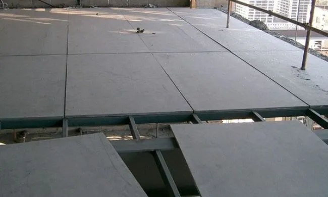 tấm xi măng cemboard thái lan thi công sàn cho nhà khung thép