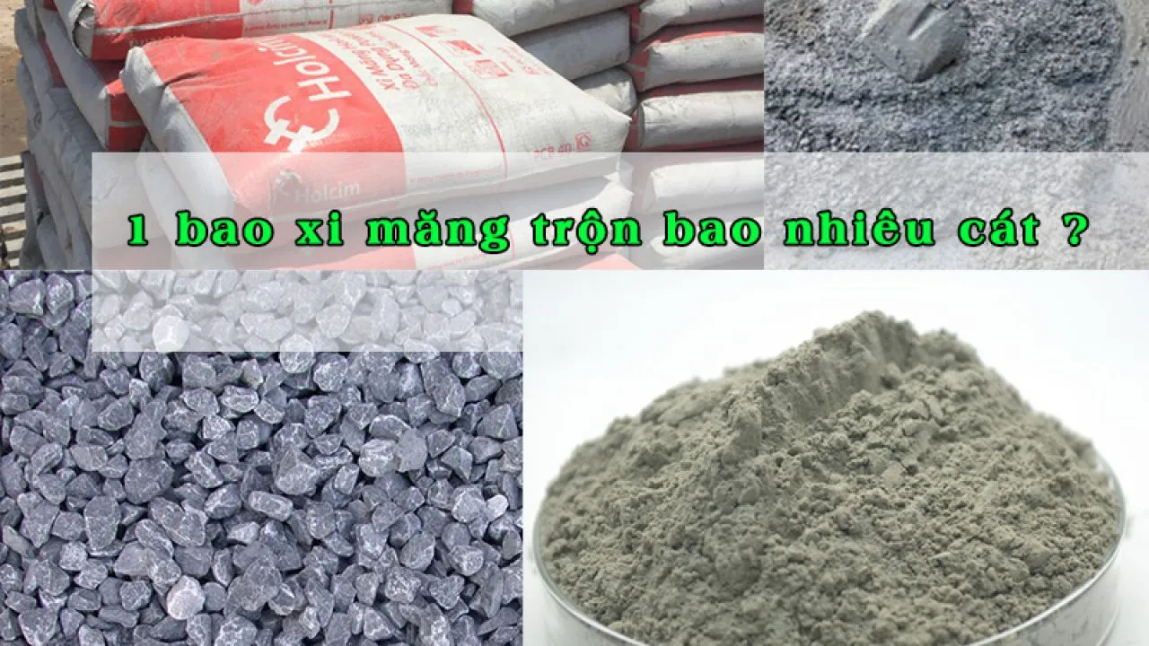 Giải đáp vấn đề tỷ lệ cát đá xi măng trong 1 khối bê tông