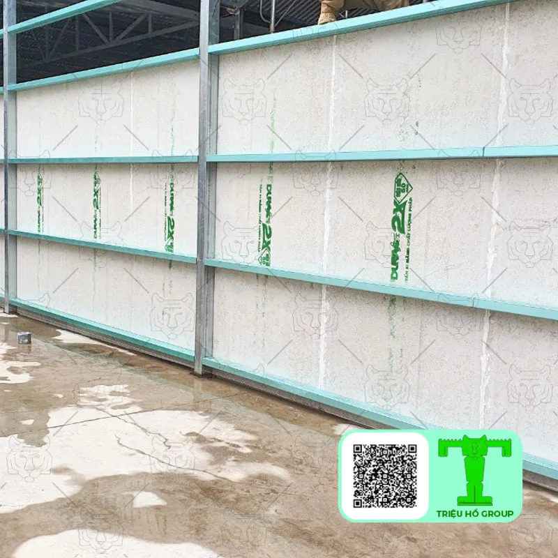 Tấm fibro xi măng phẳng Duraflex 16mm được ứng dụng rộng rãi trong công trình dân dụng và công nghiệp